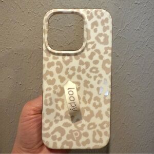 Loopy for iPhone 16 Pro in Taupe Leopard